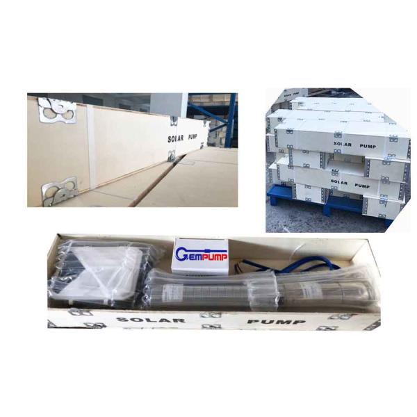 Submersible 4 Inch DC48V Solar Powered Irrigation Pump 304 Stainless Steel