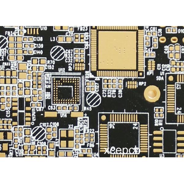 Rigid High TG Multilayer PCB Fabrication 14 Layer Boards With 3 Mil Line Width and Space