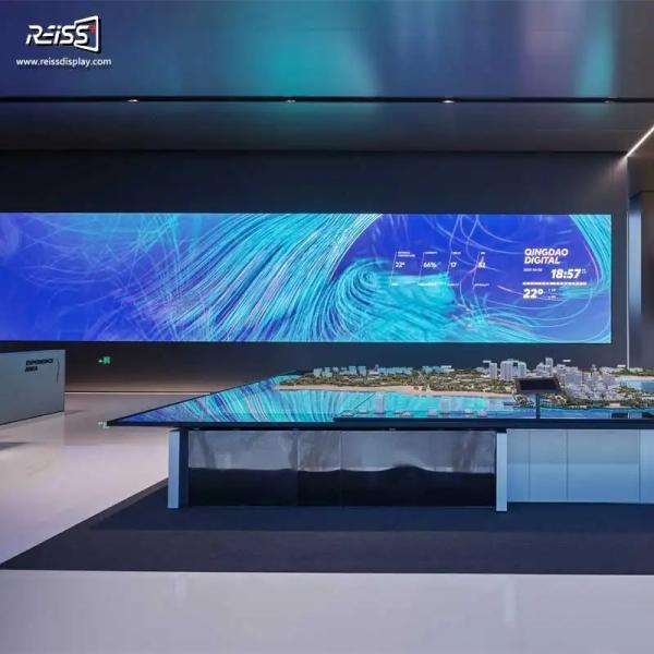 REISS Ultra Thin Small Pixel Pitch 16:9 Low Cost Front Service LED Video Wall for 2K/4K/8K LED TV