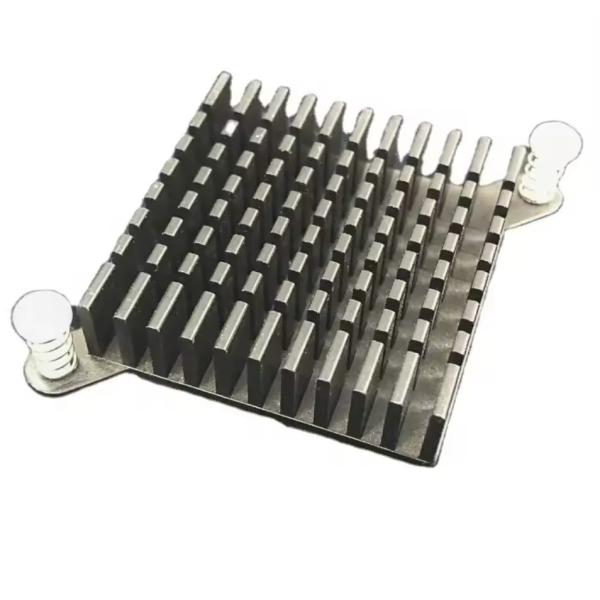 Stamping CNC Heatsink Fins Copper And Aluminium Alloy Material