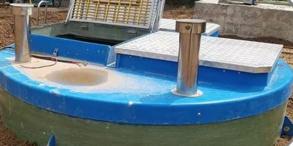 Buried Rainwater Diversion Equipment Domestic Sewage Pumping Station FRP Sewage Lifting Pump Station