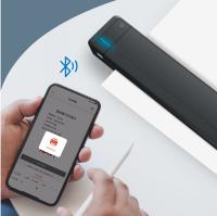 Impressora A4 térmica portátil do varredor 15mm/s do código de barras do sistema Bluetooth do IOS