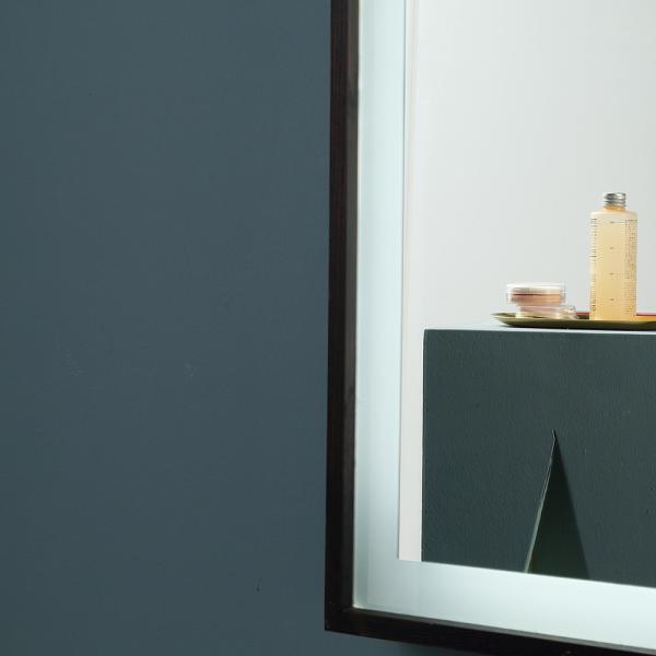 Miroir de chambre à coucher à longueur réelle avec 5 mm de cuivre sans miroir d'argent AC100-240V Voltage