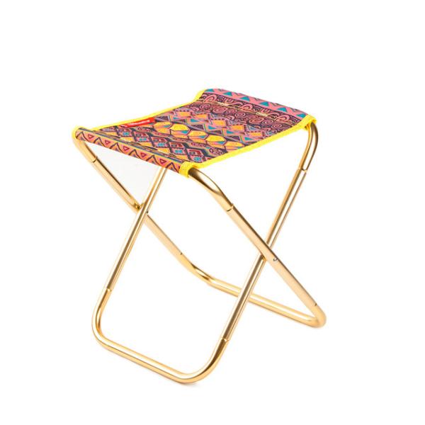 Aluminum Alloy Portable Camping Chair , Outdoor Folding Chairs 25*23 Cm