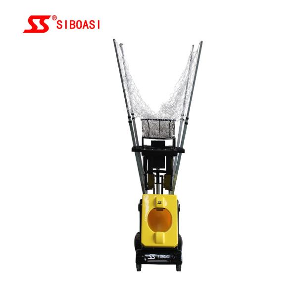 180 Degree Automatic Basketball Shooting Machine With Remote Control & Speed Adjustment For Throwing Training