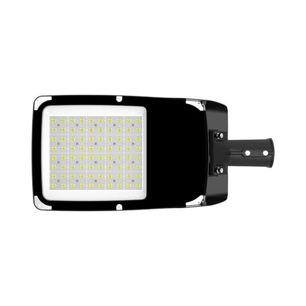 Les réverbères extérieurs en aluminium en verre du moulage mécanique sous pression de cadre LED imperméabilisent IP66 200W