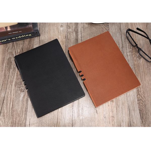 Customized Office Stationery A5 Notepad with PU Leather Cover and Personalized Design