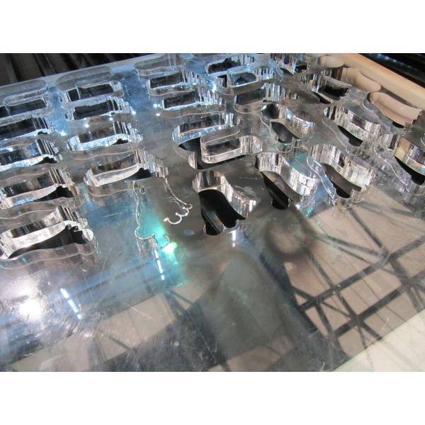 1500W CO2 laser cutter for PVC and organic glass cutting machine