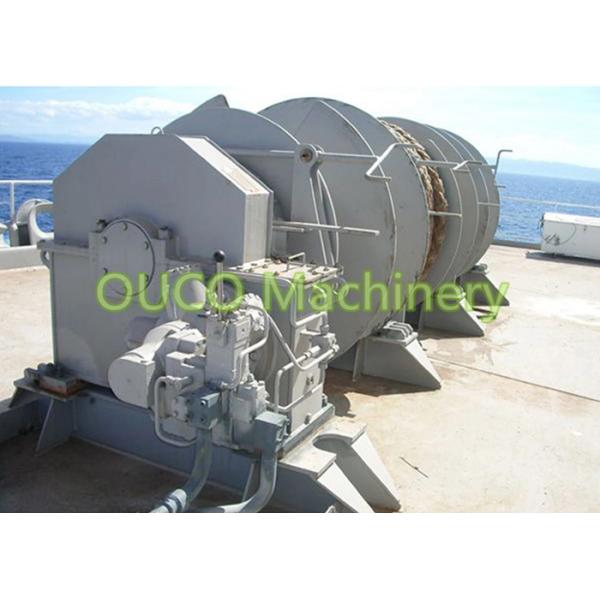 80T Steel Marine Anchor Windlass Customized Size Electric Hydraulic Automatic