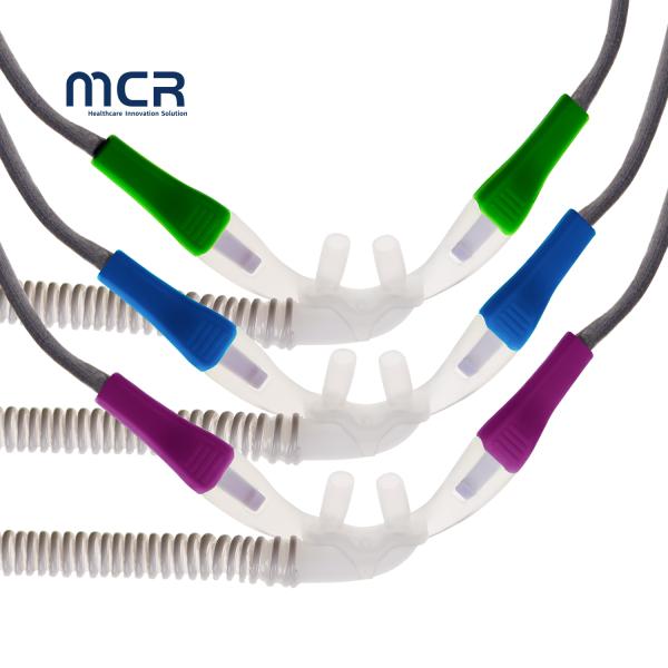 Medical Grade PVC DEHP Free Non-toxic High Flow Nasal Cannula for ICU and Respiratory Therapy