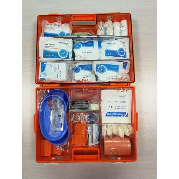 Поставки оборудования скорой помощи шкафа коробки бортовой аптечки ABS пластиковой установленные стеной