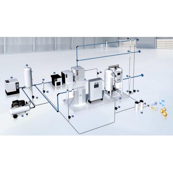 Высокая эффективность 400*400*860mm разделитель воды масла 16 Адвокатур