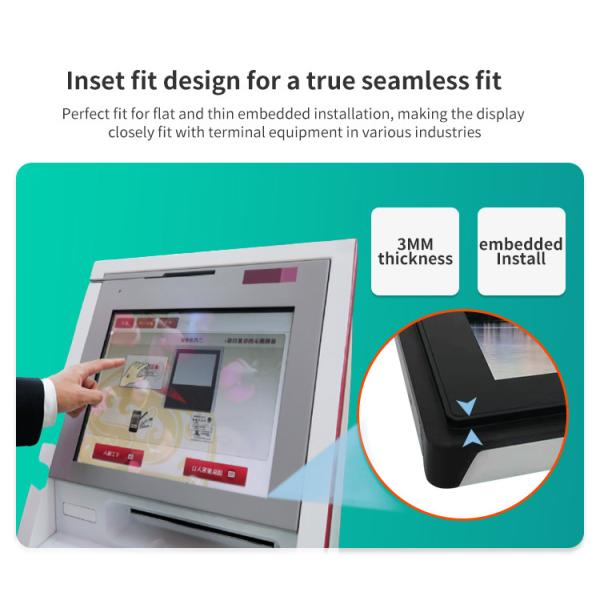 Outdoor Industrial Touch Screen Display IP65 IP67 IP68 Waterproof