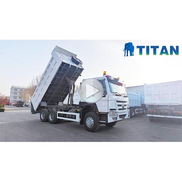 TITAN Howo 380 Sinotruk Howo 6x4 Dump Truck for Sale