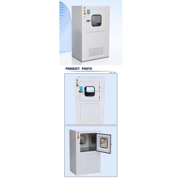 MRJH Single Story Manual Control Interlock Door Exterior Lank Finish Cold Rolled Sheet Interior Ss. Air shower Pass Box