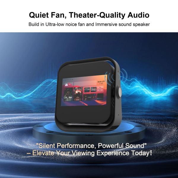 BudPlus A3 Projector  Dual Screen 4K Projector 1080P Resolution World's First 1080P Tablet Projector Android 12