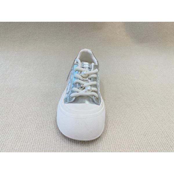 Pearl Flower Womens Leather Casual Shoes Breathable Soft And Heightening