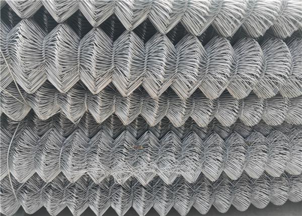 Galvanized Steel Chain Link Fence Fabric Roll High Security 6 FT X 50 FT 11.5-Gauge