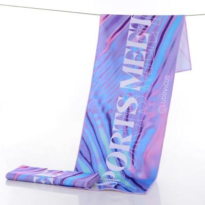 Résistant à l'humidité serviette imprimée sur mesure Tissu en microfibre personnalisé réutilisable