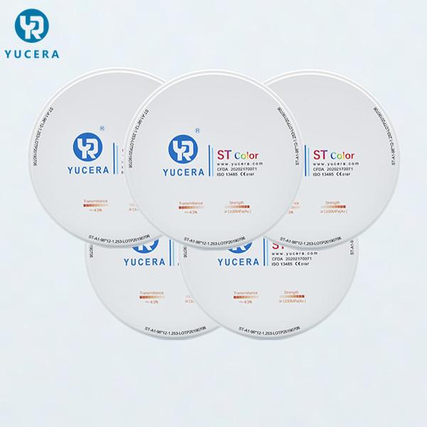 O ST dental do ³ de 6.07g/cm protegeu pre blocos da zircônia