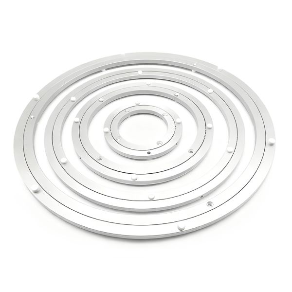Aluminum Alloy Table Turntable Base Round Table Turntable Base Table Bearing Furniture Tabletop Round Table Turntable