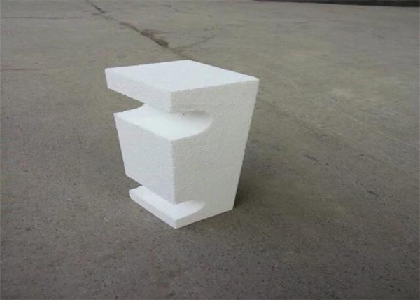 Tijolo refratário da alumina alta branca pura, tijolo da bolha da alumina para alto-fornos