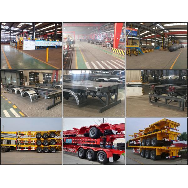 Прицеп для грузовиков 40ft ISO прямой скелет полуприцепы для доставки легких контейнеров