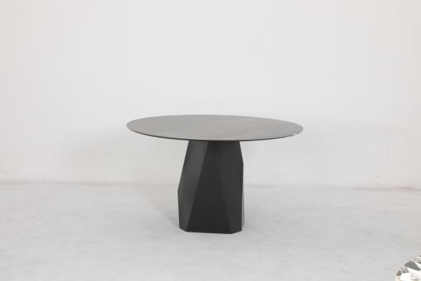 Versatile Solid Wood Base Indoor Dining Table With Customizable Color Options