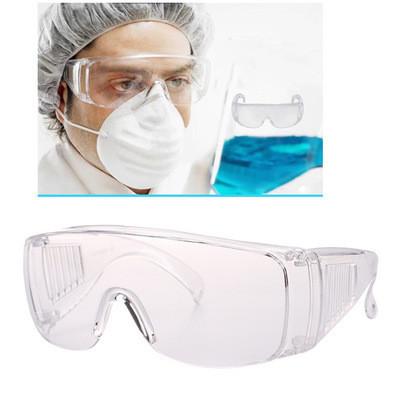 Plastic / Glasses Material Chemical Protective Goggles High Safety OEM Available