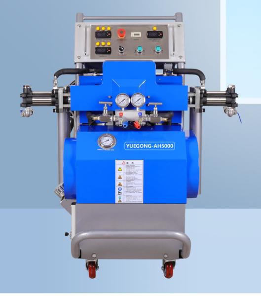 AH5000 Hydraulic PU Polyurea Spray Equipment Spray Foam Insulation Machine 22kw