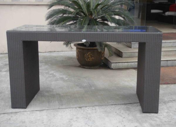 Outdoor Leisure Furniture Sets , Fashion Resin Wicker Bar Set