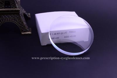 SF CR39 1.499 Round Top Bifocal Lens Blanks 70mm Diameter 58 Abbe Value