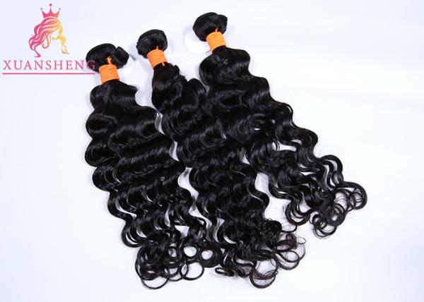 100 Unprocessed Brazilian Human Hair Extensions , Weave Loose Wave Virgin Hair
