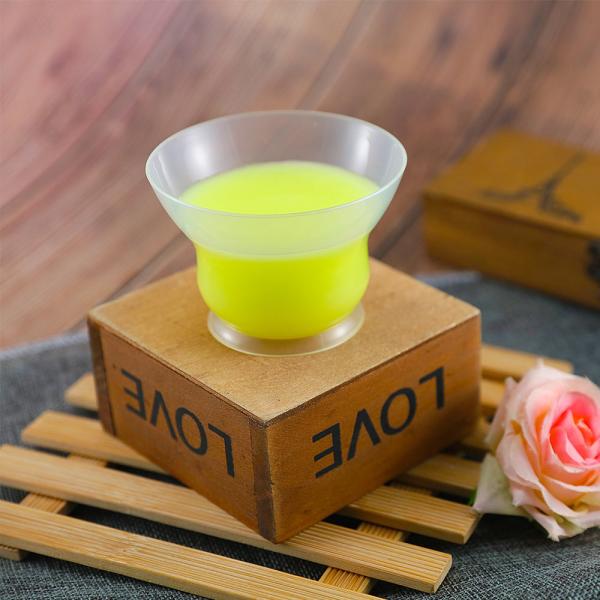 Disposable Party Transparent Mousse Tiramisu Cake Dessert Plastic Cups With Flat Top Lid