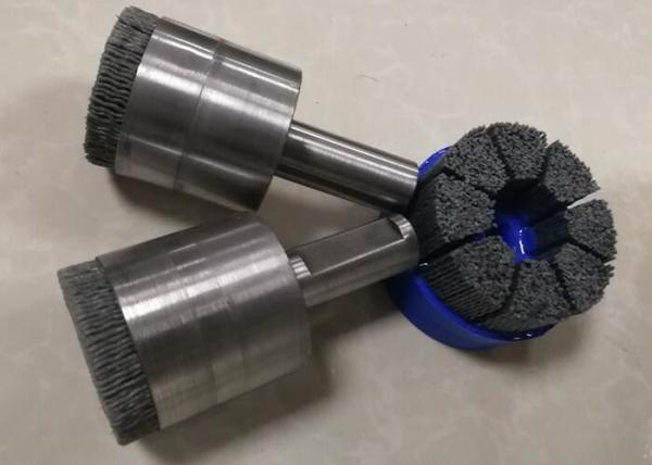 Spindle Stem Mounted Crimped Wire Cup Brush For Drill 75mm Diameter 20mm Shank