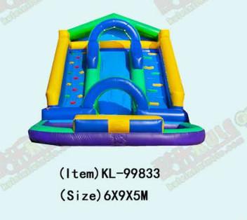 Children Fun Park Inflatable Giraffe Animals Slide For Rentals