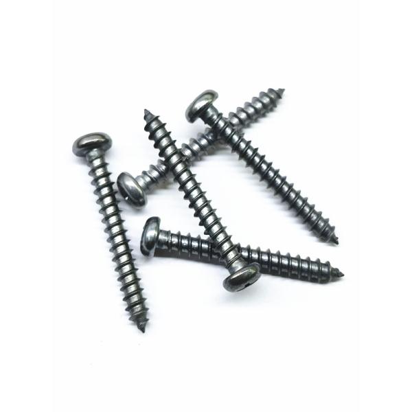 High Strength Cross Self Tapping Screws Zinc Nickel Alloy Stainless Steel Original Color