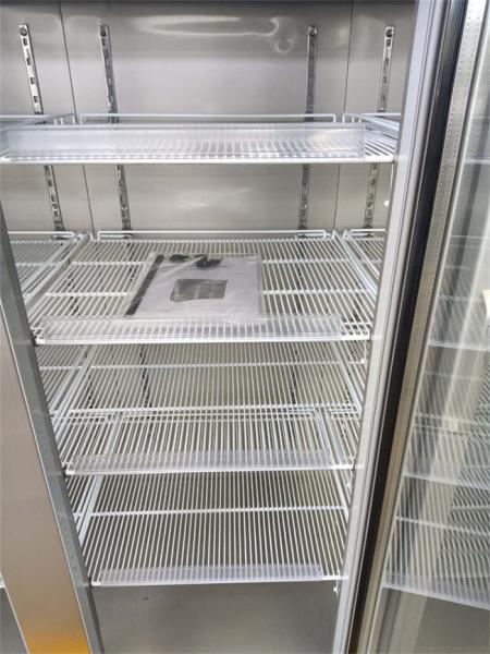 1500 da capacidade da farmácia litros de aço inoxidável das portas de vidro do refrigerador três médicos