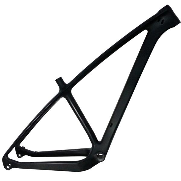 27.5 Plus Carbon Mtb Frame 12mm através do eixo Freno de disco Cablagem interna 1160 gramas para mountain bike / bicicleta