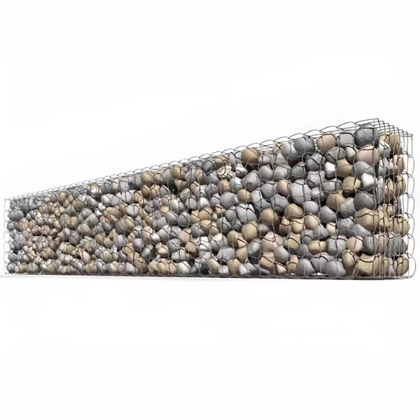 Direct Wholesale Good Quality Stones Cage Retaining Wall Strong Screen Hexagonal Wire Mesh Galvanized Gabion Box