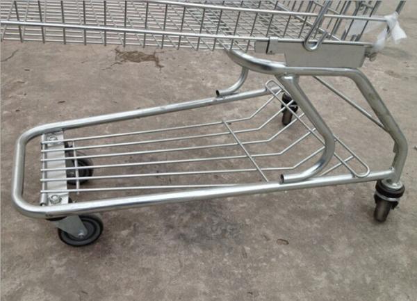 Custom Grocery Shopping Trolley Wire Cart On Wheels American Style 180 Litres
