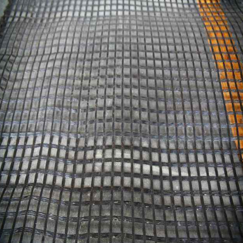 High Strength Low Creep Asphalt Reinforcement Fiberglass Geogrid Road Construction Material