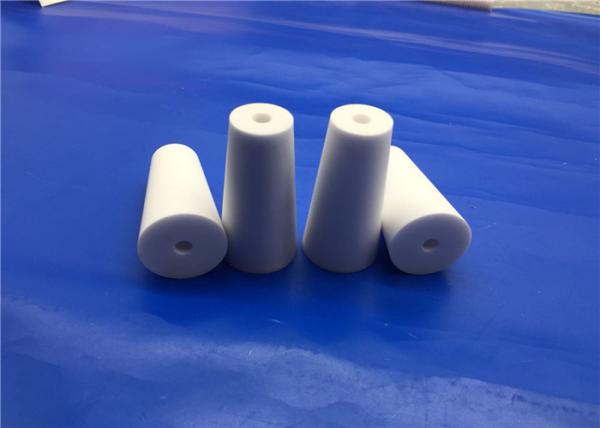 Ivory Ceramic Sandblasting Nozzle , Industrial Alumina Ceramic Suction Nozzle