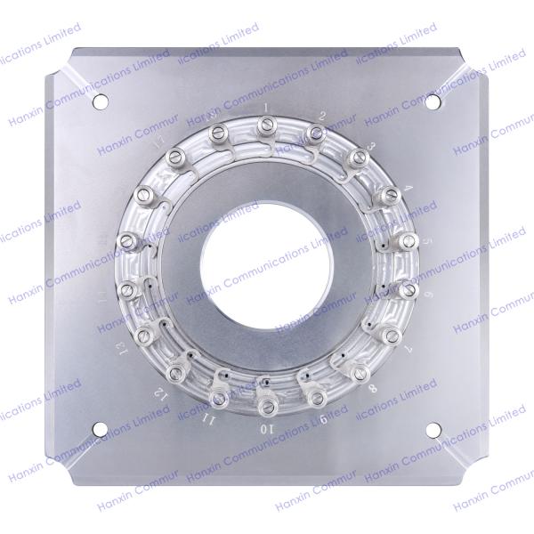 1.25mm Ferrule Style Fiber Optic Polish Jigs 18 Holes For Polishing Machine