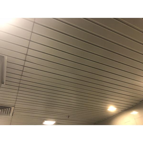 Customizable Color G Strip Aluminum Metal Ceiling For Metro Station