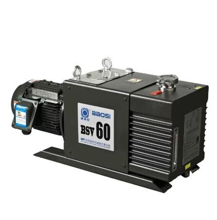 l'huile 20m3/H a scellé Vane Vacuum Pump Continuous Operation rotatoire