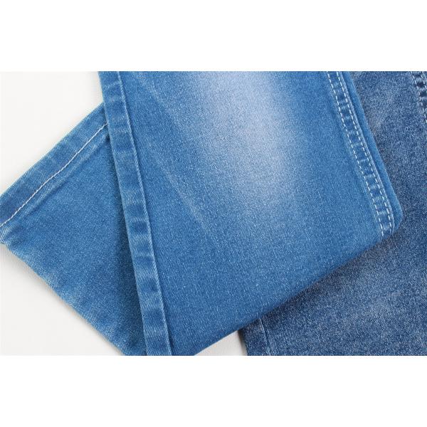9.5 OZ Tejido de denim de alto estiramiento para hombre mujeres jeans con fondo negro