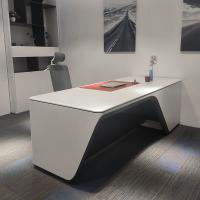 Fabricants OEM Meubles de bureau Bureau de gestion blanc Bureau de direction Bureau de direction