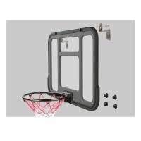 Cesta de basquete PE PC ajustável Aro de placa de basquete para brincadeiras infantis