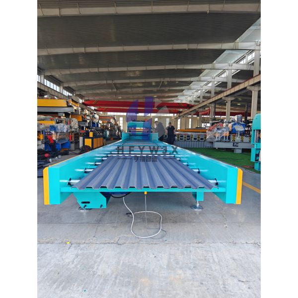 40M/Min C21 Roofing Sheet Manufacturing Machine 0.3-0.8mm Material Thickness PLC Control System